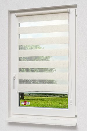 Fensterrollos in Fertiggrössen für Sicht- Sonnenschutz und