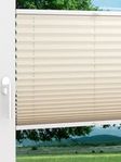 LYSEL HOME Plissee 101A Aralia Pearl Fensteransicht