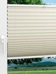 LYSEL HOME Plissee 140A Aralia Pearl Fensteransicht